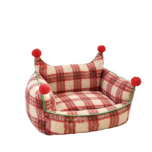 Plaid <b>sofa</b> <b>cat</b> bed winter 2025 new style thickened <b>cat</b> sleeping bed warm winter pet extra large - Product Image 3