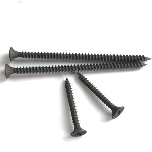 थोक मूल्य 3.5 एक्स 50 मिमी धातु स्व-टैपिंग ड्राईवॉल स्क्रू के लिए ब्लैक बगल हेड ड्राईवॉल स्क्रू - Product Image 5