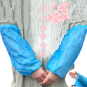 <span class=keywords><strong>2025</strong></span> nhà máy nóng bán không dệt dùng một lần bảo vệ dùng một lần PP CPE tay áo coverpe chất liệu dùng một lần oversleeve - Product Image 6