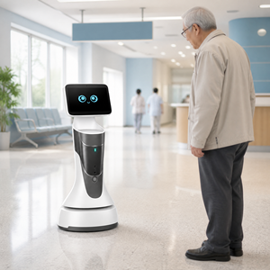 Robot di Accoglienza Intelligente per Hotel, Assistente Mobile Professionale con Funzioni di Guida e Servizio Clienti - Product Image 6