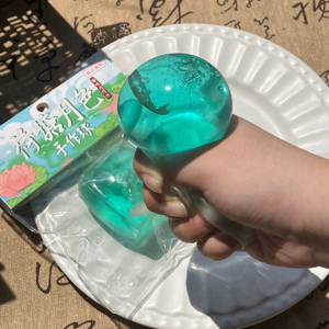 Pelota Artesanal de Alta Calidad, Juguete Antiestrés de Rápido Rebote, Juguete de Ventilación Delicado Estilo Antiguo para Apretar - Product Image 2