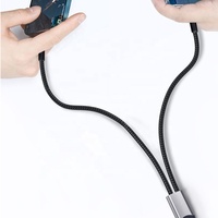 Kabel pengisi daya Tipe C ke tipe ganda, 65W Tipe C ke iPhone 15 series dan Samsung Galaxy , iPad Pro / Air / Mini dan lainnya