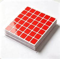 Ruban adhésif acrylique Sierte Red Film Liner, résistant à l'huile et aux hautes températures, pour collage de métaux et tapis, 0,5 mm