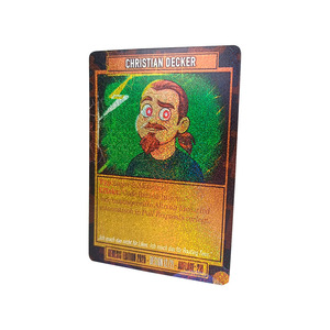 Custom <strong>Rainbow</strong> Holographic Trading <strong>Card</strong> with Booster Foil Pack Wholesale OEM Luxury Personalized <strong>Card</strong> Storage Box Manufacturer - Product Image 2