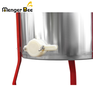 Extracteur de miel manuel en acier inoxydable Premium Menger Bee, 3 cadres, centrifugeuse à miel, traitement du miel de haute qualité - Product Image 4