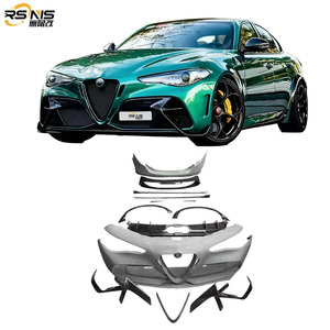 Per <span class=keywords><strong>Alfa</strong></span> <span class=keywords><strong>Romeo</strong></span> Julia Wide Body Kit aggiornato GTAM stile auto paraurti labbra anteriori minigonne posteriori Spoiler posteriore <span class=keywords><strong>accessori</strong></span> automobilistici - Product Image 1