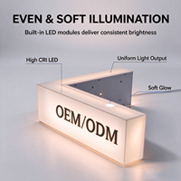 Caisson Lumineux Publicitaire Acrylique Personnalisé, Extérieur, à LED – Meilleures Ventes