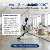 TERKOBOT MagicBot Z1 Robot humanoïde bipède 50 articulations Navigation autonome Dialogue IA R&D Robot humanoïde