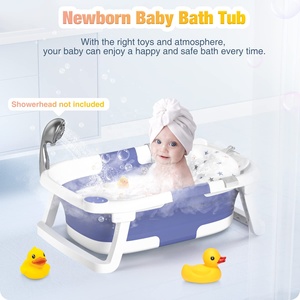 Baignoires pliables pour tout-petits en matériau écologique, ensemble de <span class=keywords><strong>baignoire</strong></span> pour bébé, <span class=keywords><strong>baignoire</strong></span> pliable pour un rangement facile dans le <span class=keywords><strong>coffre</strong></span> - Product Image 6