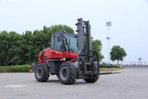 Carretilla elevadora para terreno rugoso de 3,5 toneladas con dirección trasera <span class=keywords><strong>4WD</strong></span>, opciones de 4 toneladas y 5 toneladas para la construcción de almacenes agrícolas, accesorios opcionales - Product Image 6