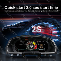 12.3inch LCD Digital Cluster Virtual Dashboard Wireless CarPlay Multi Language for VW B8 CC Arteon Variant Lamando 2015-2020