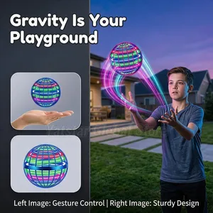 Nuovo Controller Magico 2026 per Palla Volante, Mini Drone UFO con Luci RGB, Rotazione a 360°, Sicuro per Bambini e Adulti - Product Image 2
