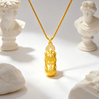 Kalung Pixiu dengan Koin Inlay Produsen Perhiasan Merek Cina TL01139