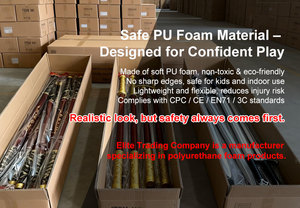 Juguete de Espuma de PU Ligero y Seguro para Juegos de Rol y Entrenamiento para Niños, Lanza de Nezha con Punta de Fuego de 39 Pulgadas para Actividades al Aire Libre - Product Image 5