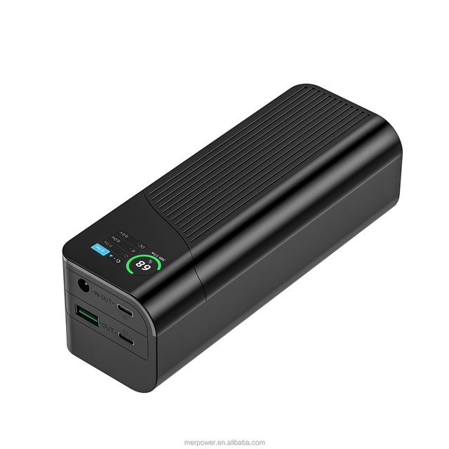 Custom Fashion 27000mAh 99.9Wh USB-C PD 100W Fast Charging Laptop Power Bank with Smart Digital Display Screen Approved CE RoHS