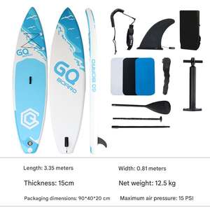 <span class=keywords><strong>Tabla</strong></span> de SUP Inflable Personalizada con Logotipo para Deportes Acuáticos, <span class=keywords><strong>11</strong></span>"x32"x6'', <span class=keywords><strong>Tabla</strong></span> de <span class=keywords><strong>Surf</strong></span> con Remo - Product Image 4
