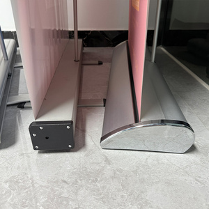 4.2kg Premium ampia Base in lega di alluminio Standard 80X200 <span class=keywords><strong>Roll</strong></span> <span class=keywords><strong>up</strong></span> Banner pubblicitario Display retrattile Pull <span class=keywords><strong>up</strong></span> Banner Stand - Product Image 3