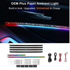 ไฟแอมเบียนท์ LED 18 in 1 สำหรับรถยนต์ ไฟสร้างบรรยากาศหลากสีสัน ไฟนีออนตกแต่งภายในรถยนต์ ควบคุมผ่านแอพ 64 RGB - Product Image 1