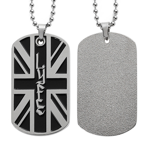 Plaques d'identification pour chien personnalisées en alliage de zinc plaqué argent avec logo gravé en creux, idéales pour un <span class=keywords><strong>cadeau</strong></span> - Product Image 1