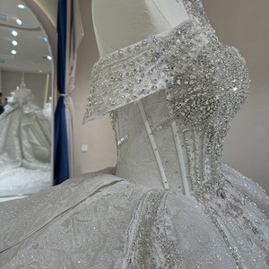 Raffinato Abito da <span class=keywords><strong>Sposa</strong></span> a Principessa Senza Spalline con Perline e Ricami, Abito da <span class=keywords><strong>Sposa</strong></span> Vintage Personalizzato Vestidos De Novia Dw088 - Product Image 5