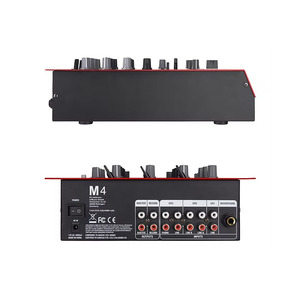 Mezclador de audio profesional M4 de 3 canales con Bluetooth y grabación USB para estudio o bar. - Product Image 3
