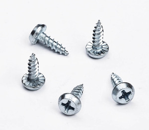 Tornillos autorroscantes de cabeza de armadura y cabeza tipo oblea de acero inoxidable y acero al carbono, y tornillos autorroscantes de cabeza hexagonal zincados para paneles de yeso - Product Image 4