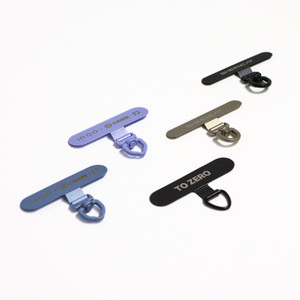Clip de téléphone en acier inoxydable, connecteur métallique rotatif, cordon universel, autocollant arrière pour téléphones mobiles - Product Image 1