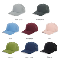 Casquette de baseball en nylon imperméable à 5 panneaux, design imprimé tendance pour adultes unisexes - Visière incurvée, fermeture snapback