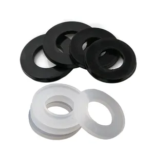 Wasmachine Fabricage 2Mm 3Mm 4Mm 5Mm Zwart Plastic Effen Shim Nylon Witte Ringen Ronde Platte Pakking