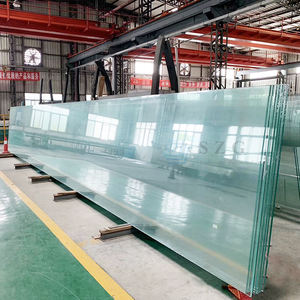 Bâtiment en verre trempé de sécurité, grand format jumbo, fabriqué <span class=keywords><strong>sur</strong></span> <span class=keywords><strong>mesure</strong></span>, vente en gros, pour porte de salle de bain, <span class=keywords><strong>douche</strong></span>, clôture de partition - Product Image 1