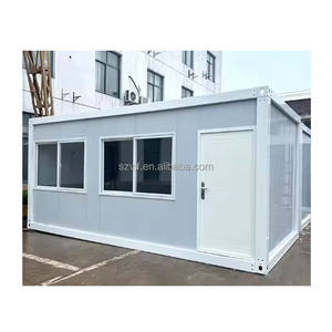 Düz ev 2 yatak odası genişletilebilir konteyner kargo konteyneri kabine yeniden ev katlanmış - Product Image 1