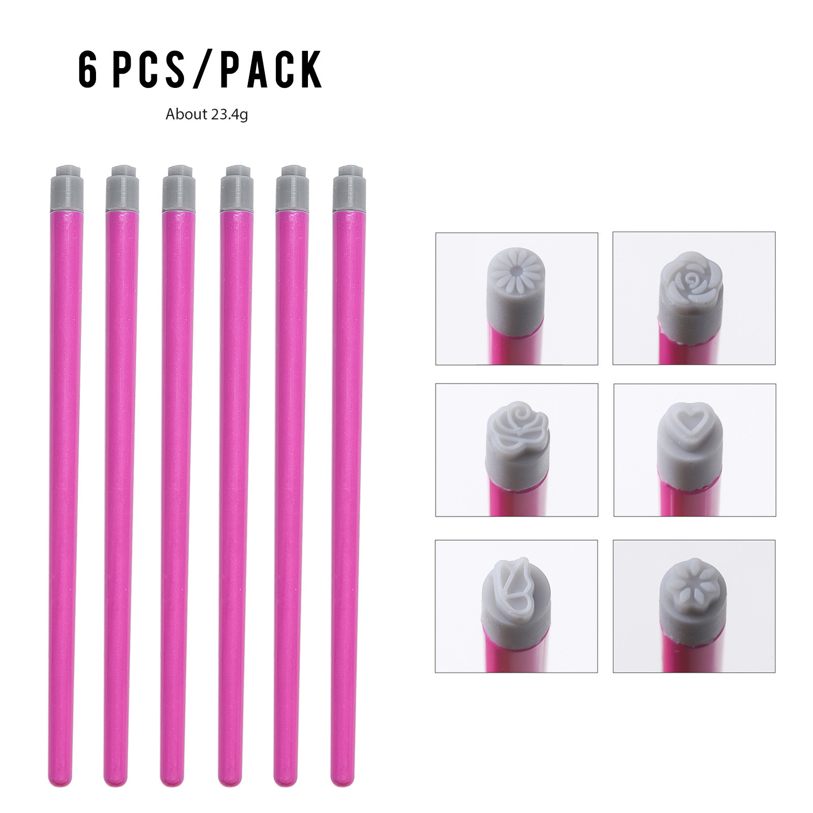 6 pièces/ensemble