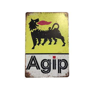 Insegna di latta Vintage stampata in rilievo personalizzata all'ingrosso per la decorazione della parete del Garage del Bar segni di latta in metallo <span class=keywords><strong>olio</strong></span> - Product Image 2