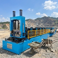 Máquina Formadora de Perfiles C y Z Ajustable para Estructuras de Acero Prefabricadas, Almacenes, Talleres, Fábricas