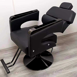 Sillón <span class=keywords><strong>de</strong></span> Peluquería <span class=keywords><strong>Reclinable</strong></span> <span class=keywords><strong>de</strong></span> Estilo Moderno, <span class=keywords><strong>Silla</strong></span> <span class=keywords><strong>de</strong></span> Salón <span class=keywords><strong>de</strong></span> Belleza Hecha <span class=keywords><strong>de</strong></span> Metal Resistente - Product Image 3