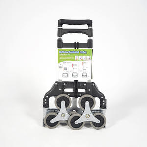 Oeytree OEM 맞춤형 3 륜 전기 핸드 트럭 알루미늄 계단 등반가 트롤리 플랫폼 뜨거운 판매 장바구니 - Product Image 4