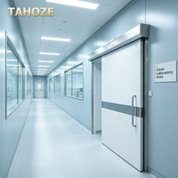 Porte de blindage radiologique équivalent au plomb (1-3 mmPb), antibactérienne et anti-rayons X pour salle de tomodensitométrie hospitalière et salle de radiologie