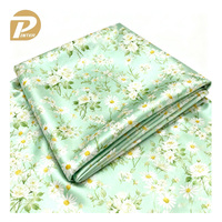 Tissu en satin de soie imprimé lavable en machine de qualité supérieure 57/58 pouces pour vêtements de nuit et vêtements pour filles, respirant et à mémoire de forme
