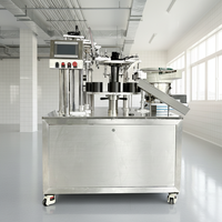 Machine de remplissage et de bouchage semi-automatique de haute qualité pour le remplissage de colorant capillaire, crème colorante pour cheveux et shampoing colorant moussant