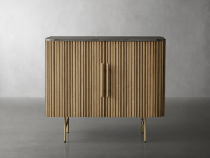 Meuble de rangement en bois massif en chêne naturel pour chambre à coucher moderne, luxueux et élégant - Product Image 4