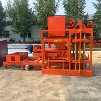 Mesin Pembuat Bata Pasir Fly Ash Semi Otomatis Shengya Brand QTJ4-26C, Mesin Pencetak Blok Curbstone, Harga