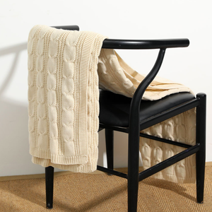 Moderno 100% in poliestere massello in maglia di Raschel coperta nuova torsione Cross-Border monopolio con motivo vegetale copridivano - Product Image 5