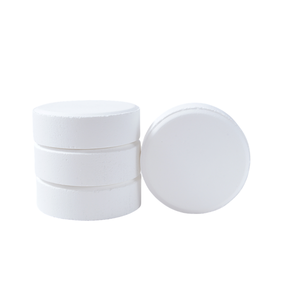 Comprimés de <span class=keywords><strong>chlore</strong></span> pour piscines, 3 pouces, blanc pur, dissolution lente, 1 tonne MOQ - Product Image 2