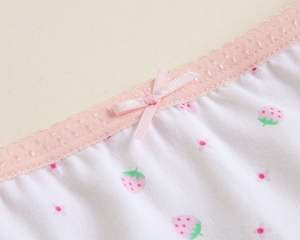 Culottes pour Petites Filles Mignonnes de Haute Qualité à Motifs de Dessin Animé en Tissu de Coton Respirant – Sous-vêtements et Slips Enfant - Product Image 3