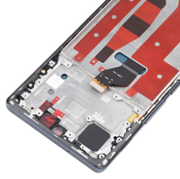 Écran tactile OLED LCD pour Honor 60 avec cadre pour réparation et remplacement de téléphone portable, garantie 1 an