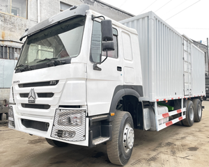 มือสอง Howo 10Ton 15 Ton รถตู้รถบรรทุก 30Ton รถบรรทุกสินค้ากล่องขายสําหรับตลาดแอฟริกา - Product Image 4