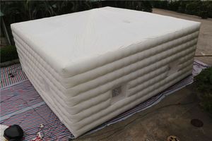 Inflatable Sealed White Cube Tent Electric Air <b>Pump</b> Durable Waterproof >12ft Plug Powered Multi-Occasion Outdoor Camping Party - Product Image 4