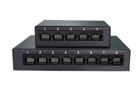 Commutateur Ethernet 8 ports OEM&ODM, meilleur prix, 10/100 Mbps, boîtier en fer, 8 ports RJ45, prise en charge QoS VLAN, empilable, pour entreprise