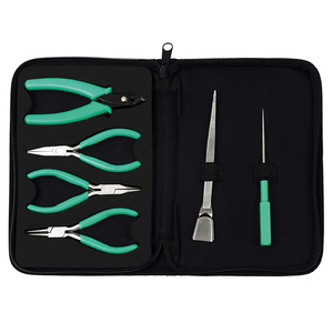 Juego de 6 Herramientas para Manualidades y Joyería, Alicates de Punta Fina, Alicates de Punta Redonda, Cortadores de Alambre 2026 Venta al por Mayor - Product Image 1