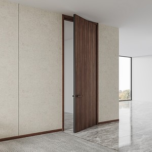 Guía de instalación gratuita Resistente a humedad antigua para terrazas Área de producción Puertas de madera de panel plano de madera - Product Image 3